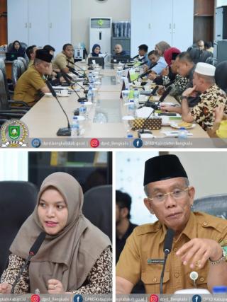 Komisi I DPRD Kabupaten Bengkalis Menggelar Rapat Bersama Dinas Pemberdayaan Masyarakat Dan Desa, Kesatuan Bangsa Dan Politik Dan Tata Pemerintahan  Â 